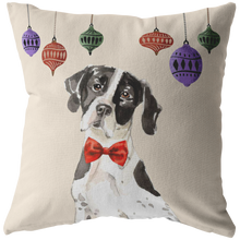 Load image into Gallery viewer, German Short Haired Pointer Christmas Pillow