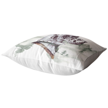 Load image into Gallery viewer, Great Dane Throw Pillow | Watercolor Cushion Pet Decor | Large Breed pet Lovers Gift