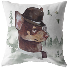 Load image into Gallery viewer, Chihuahua Pillow | Vintage Dog Decor | Chi Lovers Gift