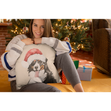 Load image into Gallery viewer, Bernese Mountain Dog Christmas Pillow