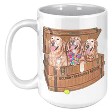 Load image into Gallery viewer, Golden Retriever Gift 15oz Mug for Golden Treasures Rescue