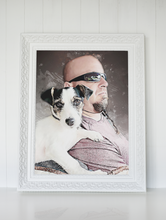 Load image into Gallery viewer, Family Portrait from Photo, Watercolor Painting of your Family, Family Illustration Print