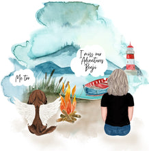 Load image into Gallery viewer, Pet Memorial Idea, Dog Sympathy Gift, Cat Loss Present, Gift of Remembrance of Pet, Rainbow Bridge Pet Loss Quote