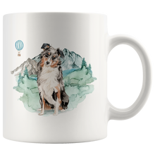 Load image into Gallery viewer, Custom Adventure Dog Mug | Gift for Dog Owner | Mountain Dog | Outdoor Dog Lovers Present | Pet Memorial Gift