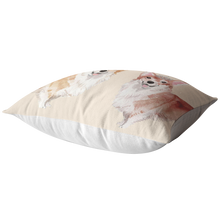 Load image into Gallery viewer, Welsh Corgi Gift | Dog Christmas Pillow | Pet Portrait Pillow