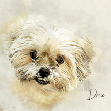 Load image into Gallery viewer, Custom Pet Portrait