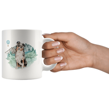 Load image into Gallery viewer, Custom Adventure Dog Mug | Gift for Dog Owner | Mountain Dog | Outdoor Dog Lovers Present | Pet Memorial Gift