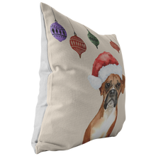 Load image into Gallery viewer, Boxer Dog Christmas Pillow | Dog Lovers Gift | Christmas Gift for Her