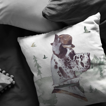 Load image into Gallery viewer, Great Dane Throw Pillow | Watercolor Cushion Pet Decor | Large Breed pet Lovers Gift