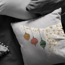 Load image into Gallery viewer, English Setter Christmas Gift | Unique Pet Pillows | Orange and White Setter Gun Dog Pillow | Holiday Decor Keepsake