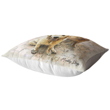 Load image into Gallery viewer, Custom Pet Portrait Pillow, Gift for Pet Owners, Pet Pillow from Photo