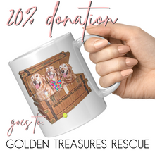 Load image into Gallery viewer, Golden Retriever 11oz Mug for Golden Treasures Rescue
