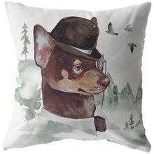 Load image into Gallery viewer, Chihuahua Pillow | Vintage Dog Decor | Chi Lovers Gift
