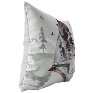 Great Dane Throw Pillow | Watercolor Cushion Pet Decor | Large Breed pet Lovers Gift