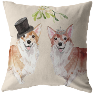 Corgi Dog Pillow for Couples Christmas Gift