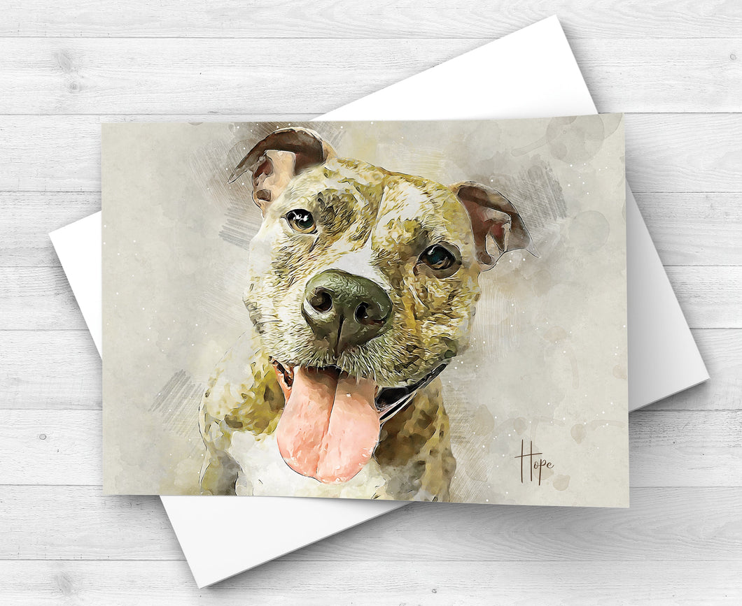 Pet Dog Portrait Print