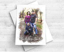 Load image into Gallery viewer, Custom Family Portrait Print | Watercolor Painting of your Family | Family Illustration
