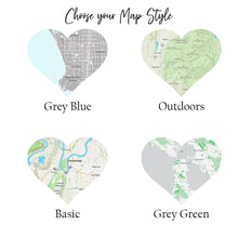 Load image into Gallery viewer, Dog Gifts, Gift For New Pet Owners, Our First Home Map Print, Personalized Gift for Cat Lovers
