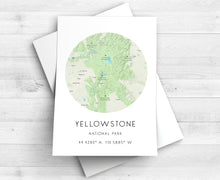 Load image into Gallery viewer, National Parks Map, Custom Map of City, Personalized Home Map Print, Our First Home
