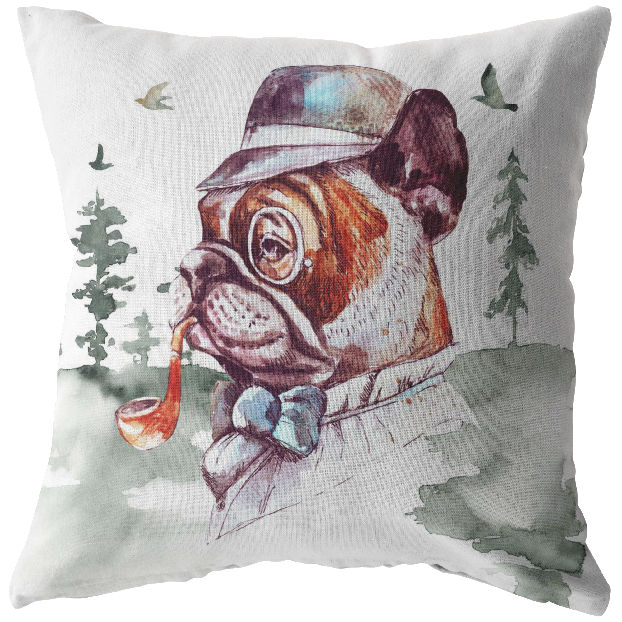 French bulldog throw pillow hot sale