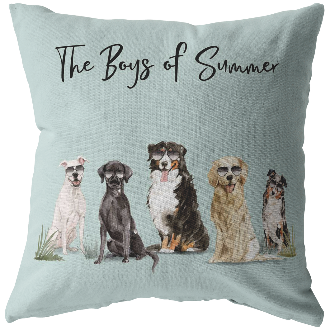 Summer Dog Pillow