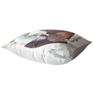 Basset Hound Throw Pillow, Dog Pillow, Pet Portrait Pillow, Gift for Dog Lovers