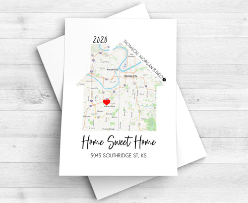 Our First Home Map