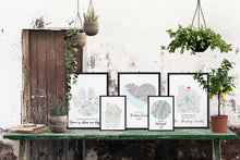 Load image into Gallery viewer, Our First Home, Custom Map Print, New Homeowner Gift Idea, Realtor Closing Gift
