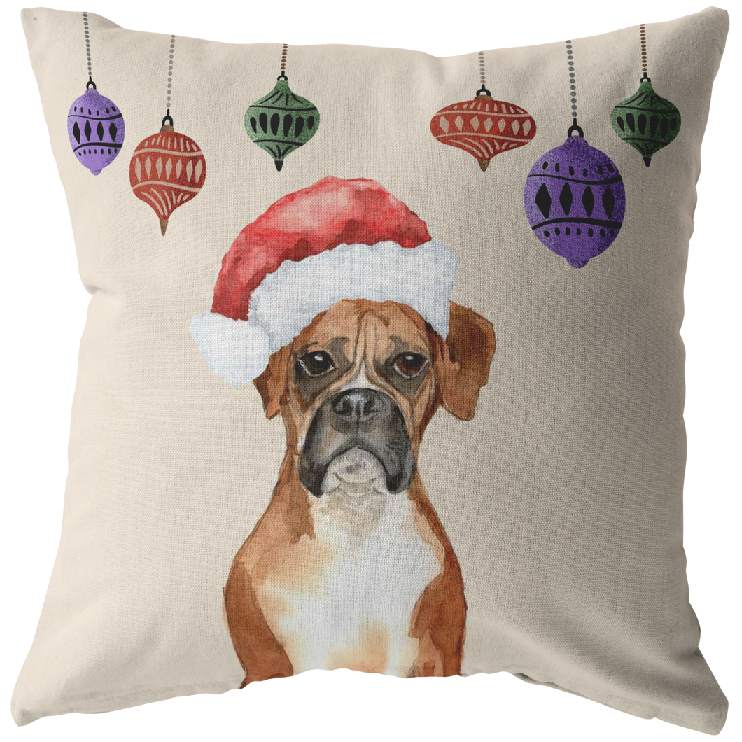 Boxer sales dog cushion