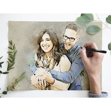 Load image into Gallery viewer, Engagement Gifts, Couple Portrait, Personalized gift for Family, New Homeowner Gift, Wedding Gift Ideas
