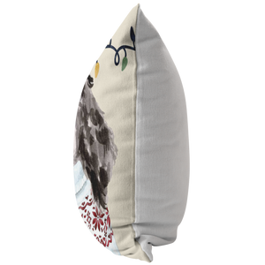Cocker Spaniel Christmas Pillow | Christmas Sweater Pillow | Custom Dog Pillow